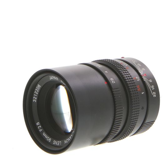 Konica 90mm f/2.8 M-Hexanon Lens for Hexar RF, Black {46}