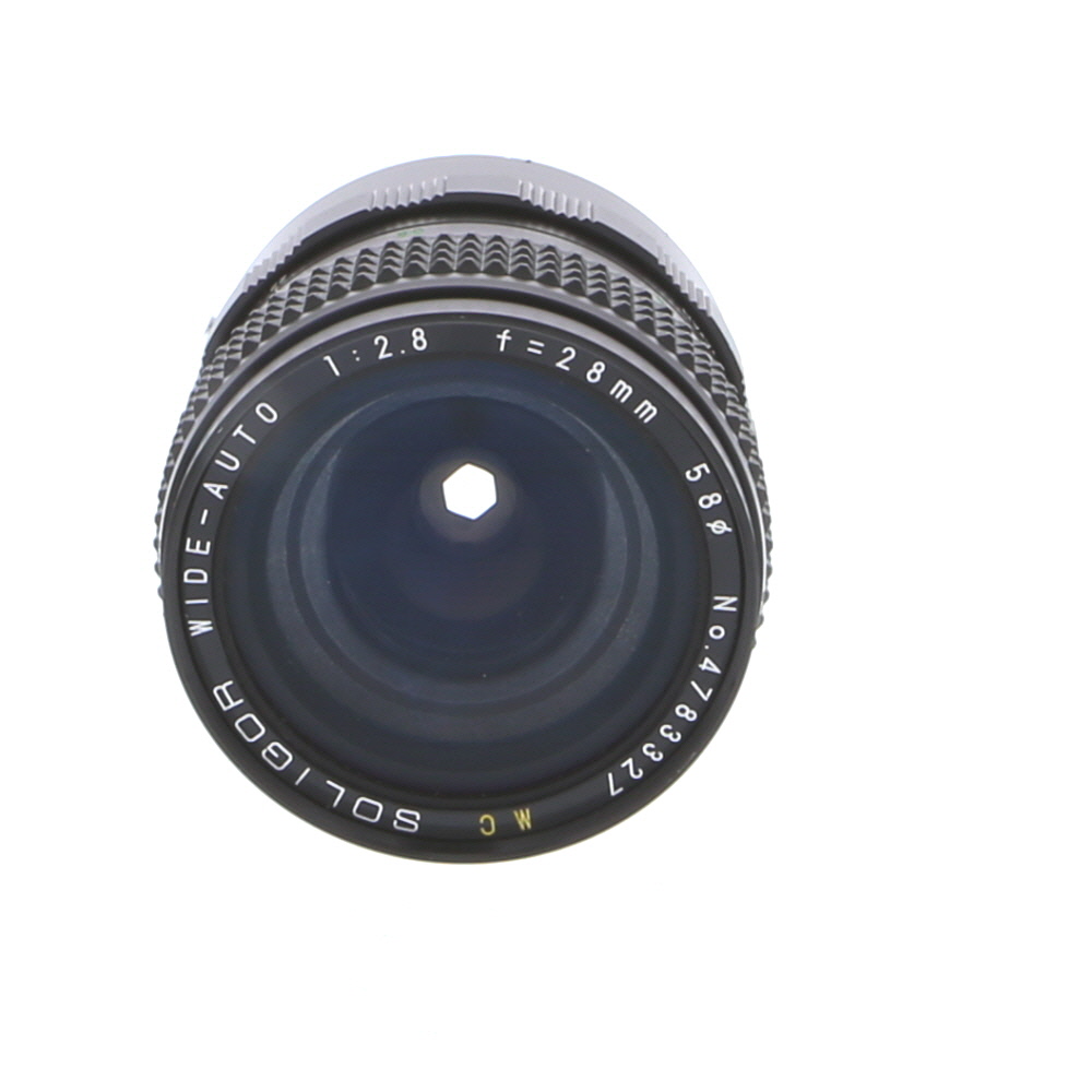 Soligor 28mm F/2.8 Lens For Konica