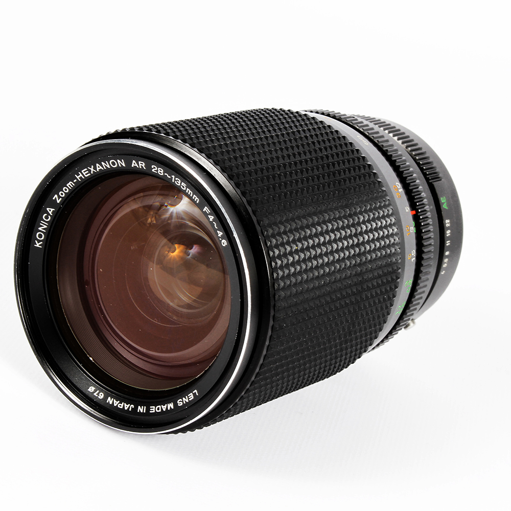 Konica 28mm f/2.8 M-Hexanon Lens for Hexar RF, Black {46}