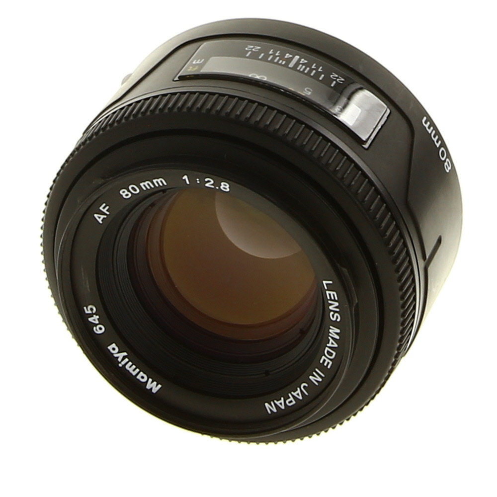 Mamiya 80mm f/2.8 Autofocus Lens for Mamiya 645AF, Phase One Body