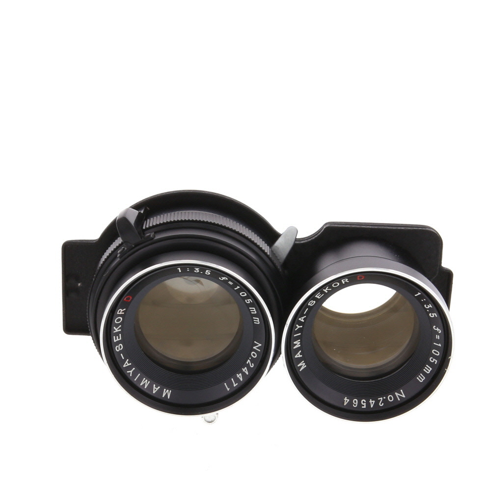 Mamiya-Sekor 105mm f/3.5 D Seiko Lens for TLR, Black