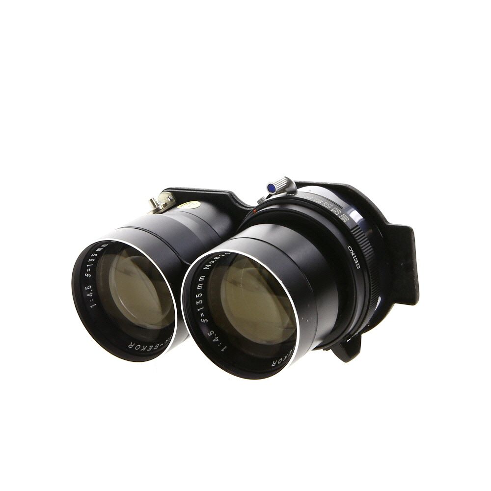Mamiya-Sekor 135mm f/4.5 Seiko Lens for TLR, Black {46}