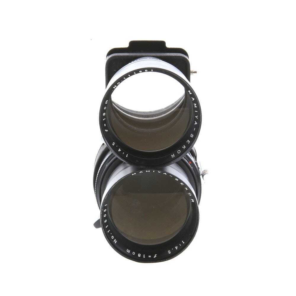 Mamiya-Sekor 180mm f/4.5 Seiko Lens for TLR, Black