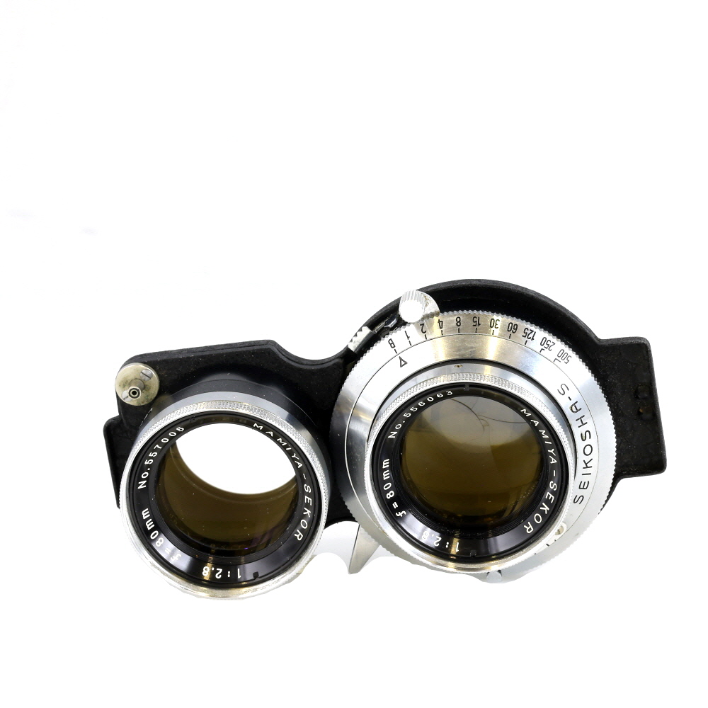 Mamiya-Sekor 80mm f/2.8 Seikosha-S Lens for TLR, Chrome