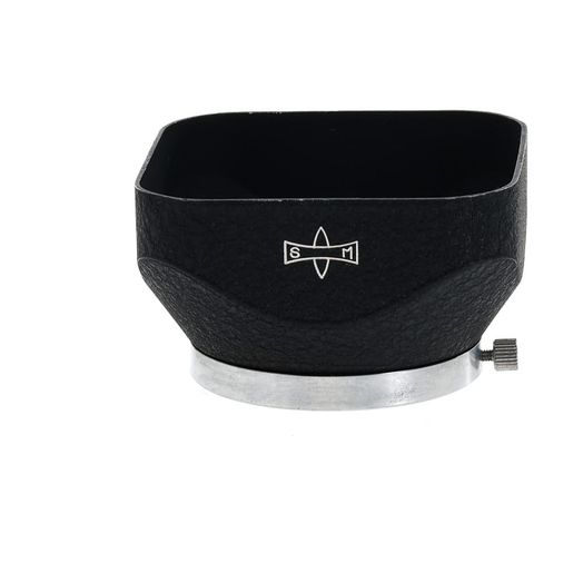 Mamiya TLR Lens Hood for 80 f/2.8, 105 f/3.5, Black/Chrome, Metal