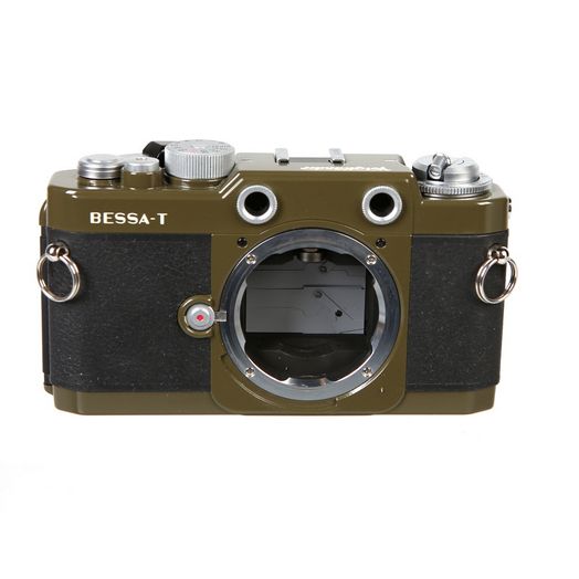 動作品 Voigtlander BESSA-T HELINAR #25321 Voigtlander Bessa-T Heliar 1900-2001, 101 Year 35mm Rangefinder, Olive