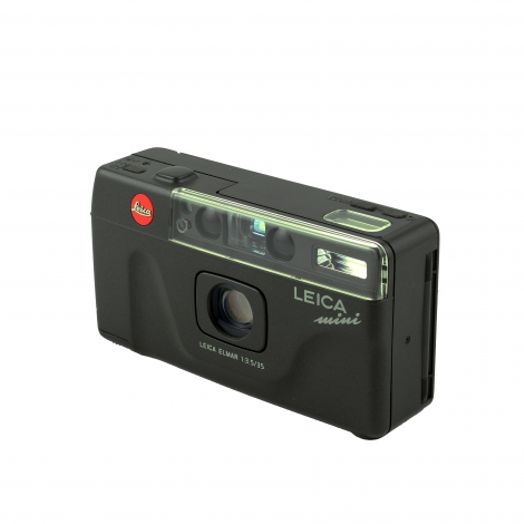 Leica Mini 35mm Camera with Data Back, 35mm f/3.5 Elmar