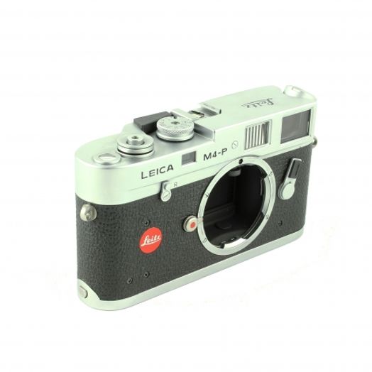 Leica M4-P 35mm Rangefinder Camera Body, Silver Chrome