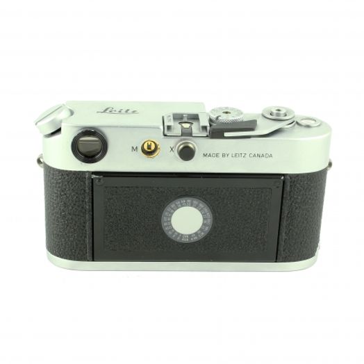 Leica M4-P 35mm Rangefinder Camera Body, Silver Chrome