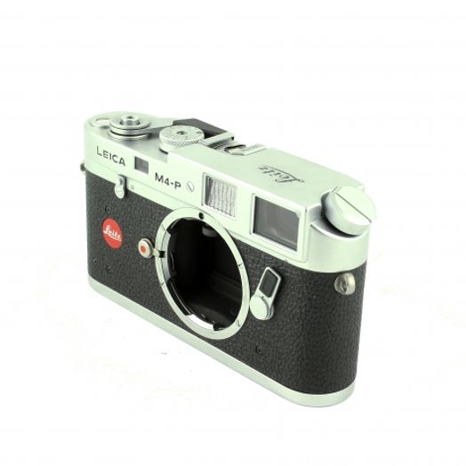 Leica M4-P 35mm Rangefinder Camera Body, Silver Chrome