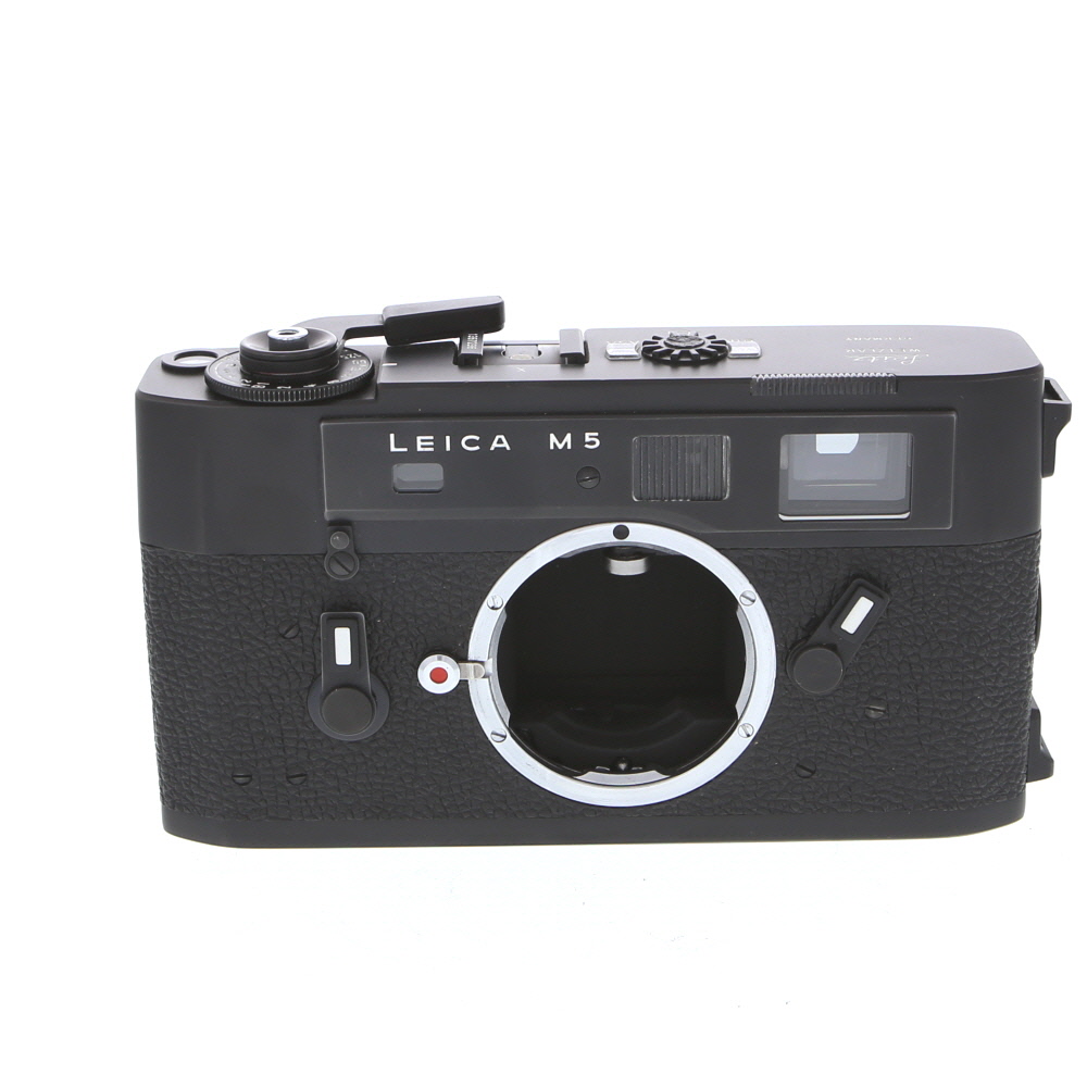 Leica M5 2 Lug 35mm Rangefinder Camera Body, Black