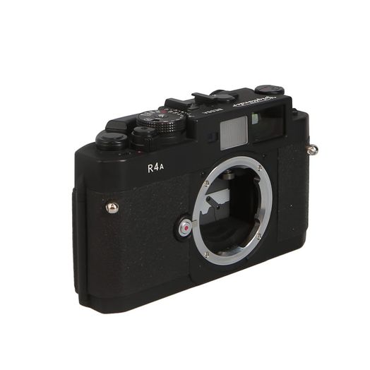 Voigtlander Bessa R4A 35mm Rangefinder Camera Body, Black