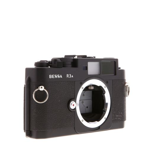 Voigtlander Bessa R3A 35mm Rangefinder Camera Body, Black