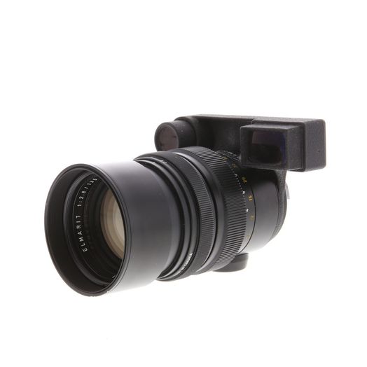 Leica 135mm f/2.8 Elmarit M-Mount Lens, Canada, Black {Series 7