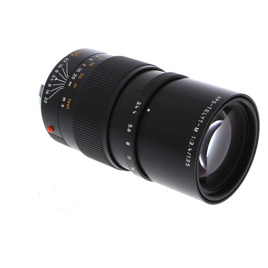 Leica 135mm f/3.4 APO-Telyt-M M-Mount Lens, Black {49} 11889