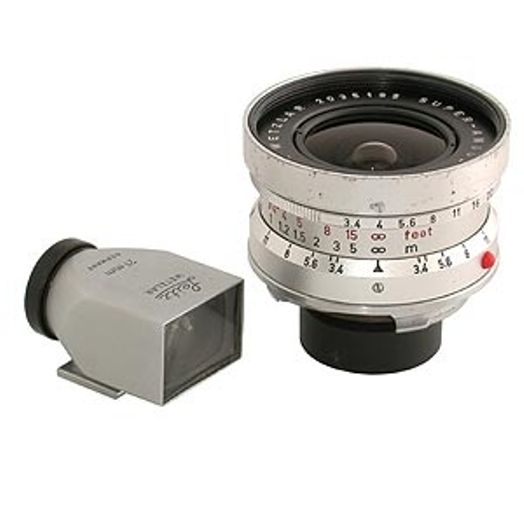 Leica 21mm f/3.4 Super-Angulon Wetzlar M-Mount Lens, Germany