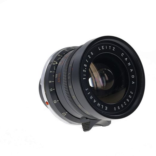 Leica 28mm f/2.8 Elmarit (1st Version, Red Scale) M-Mount Lens