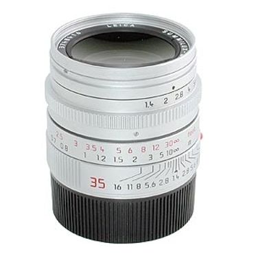 Leica 50mm f/1.4 Summilux-M M-Mount Lens, Germany, Silver Chrome Finish, 6-Bit {E46} 11714 (2025 Version)