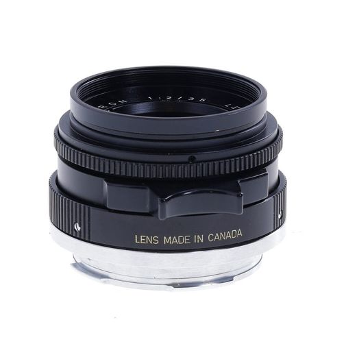 Leica 35mm f/2 Summicron Lens for M-Mount, Canada, Black {E39