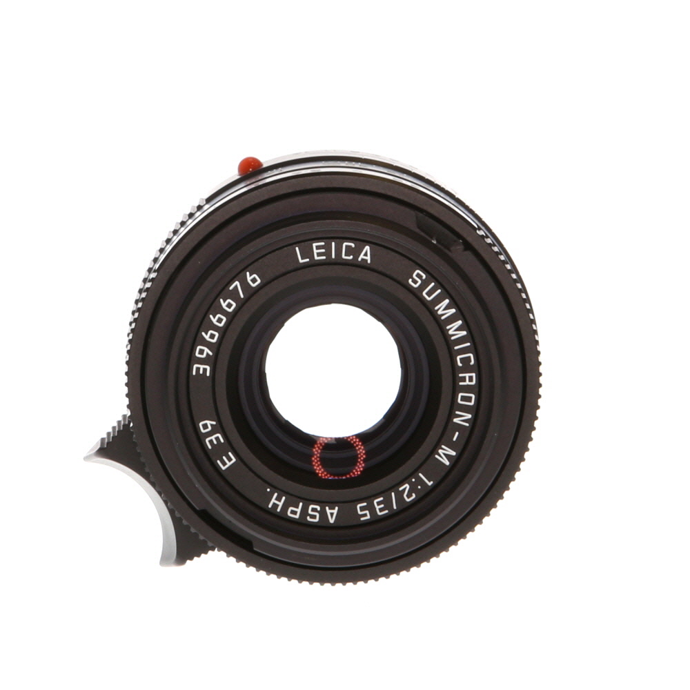Leica 35mm f/2 Summicron-M ASPH. Lens for M-Mount Germany Anodized Finish 11879