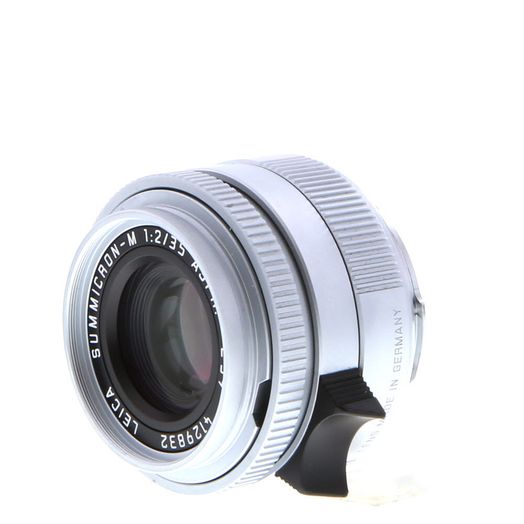Leica 35mm f/2 Summicron-M ASPH. Lens for M-Mount, Germany, Chrome