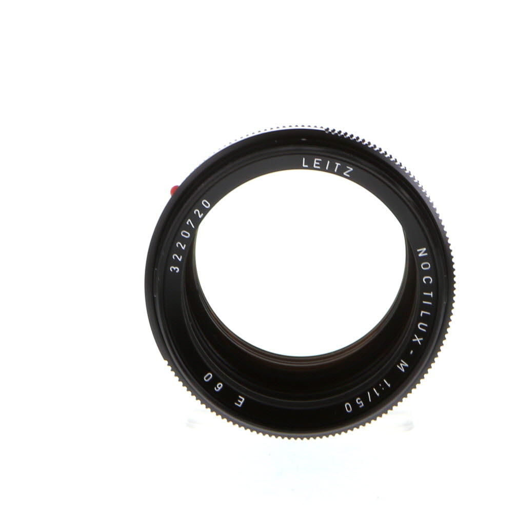 Leica 50mm f/1.0 Noctilux-M M-Mount Lens (Ver 3), Canada, Black