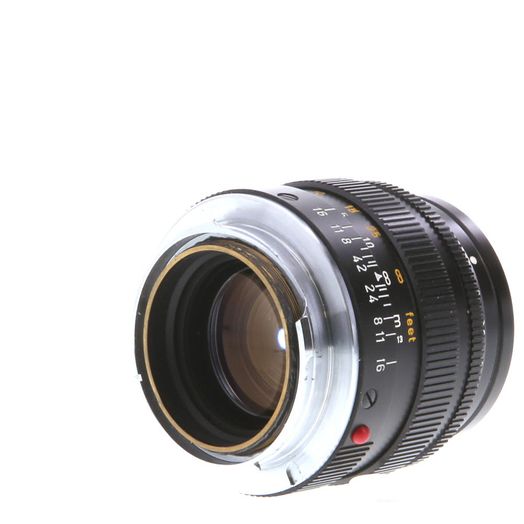 Leica 50mm f/1.4 Summilux Wetzlar M-Mount Lens, Germany, Black
