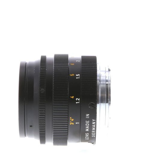 Leica 50mm f/1.4 Summilux Wetzlar M-Mount Lens, Germany, Black