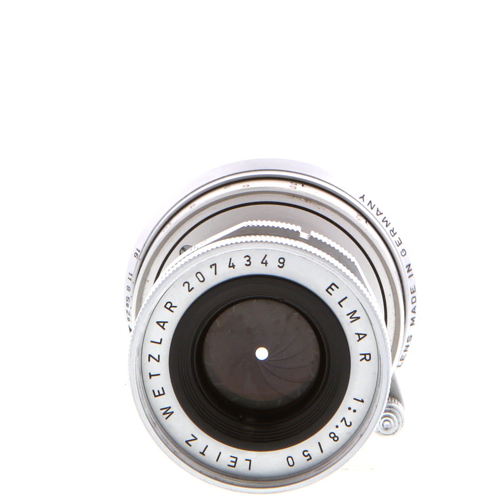 Leica 50mm f/2.8 Elmar Leitz Wetzlar Collapsible M-Mount Lens, Germany, Chrome