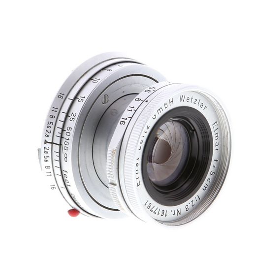 Leica 5cm (50mm) f/2.8 Elmar Ernst Leitz GmbH Wetzlar Collapsible