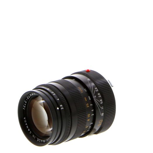 Leica 90mm f/2.8 Tele-Elmarit-M M-Mount Lens, Black {E39} 11800
