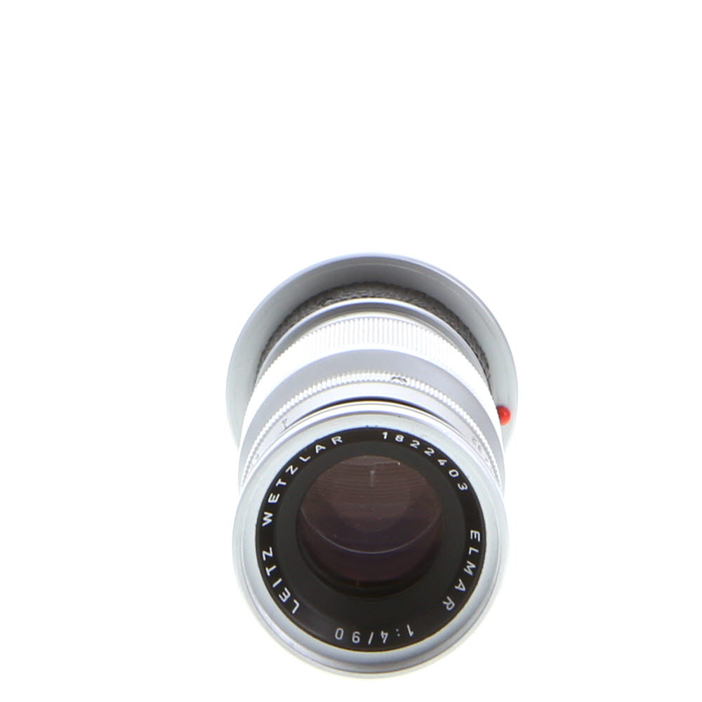 Leica 90mm f/4 Elmar Wetzlar M-Mount Lens, Germany, Chrome
