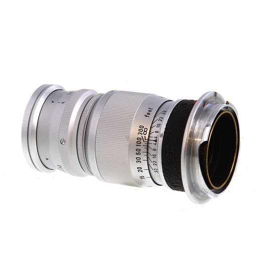 Leica 9cm (90mm) f/4 Elmar Wetzlar M-Mount Lens, Germany, Chrome