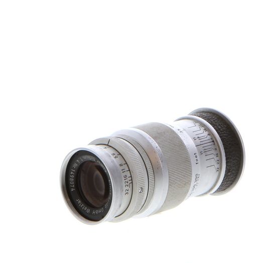 Leica 9cm (90mm) f/4 Elmar Wetzlar M-Mount Lens, Germany, Chrome