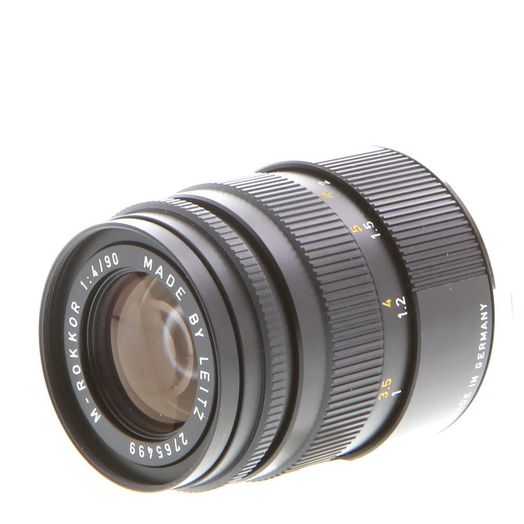 Leica 90mm f/4 Leitz M-Rokkor Lens for M-Mount Lens, Made in Germany {