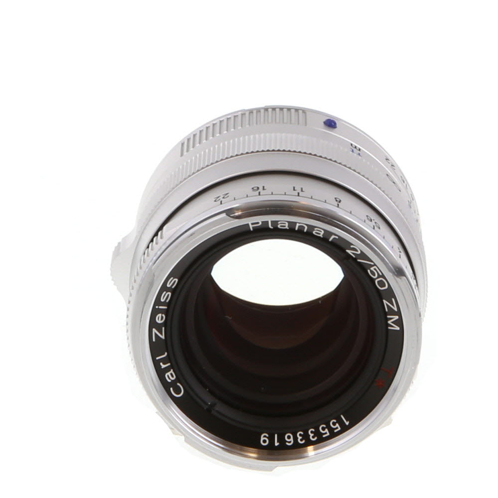 Zeiss 50mm F/2 ZM Planar T* Lens For Leica M-Mount, Silver