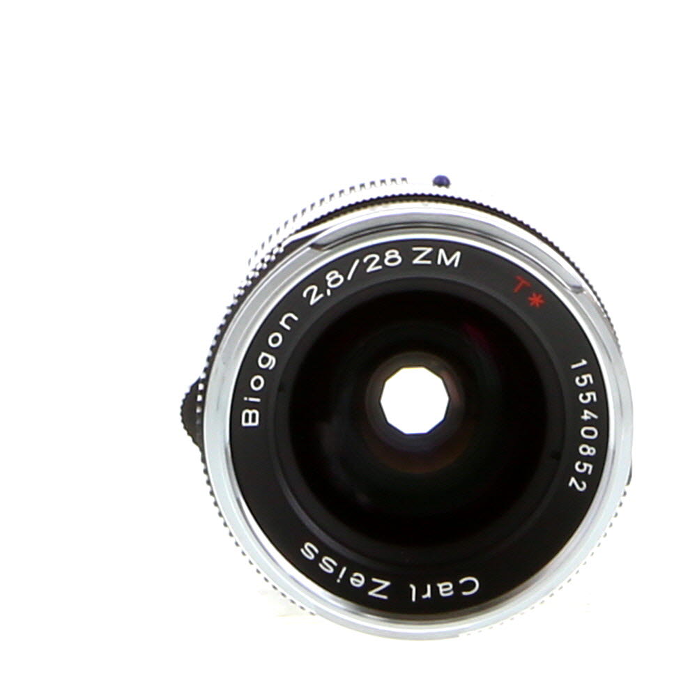 Zeiss 28mm f/2.8 ZM Biogon T* Lens for Leica M-Mount, Black