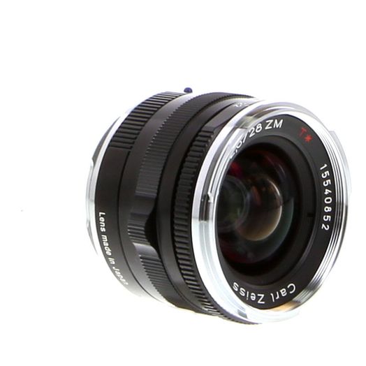 Zeiss 28mm f/2.8 ZM Biogon T* Lens for Leica M-Mount, Black {46