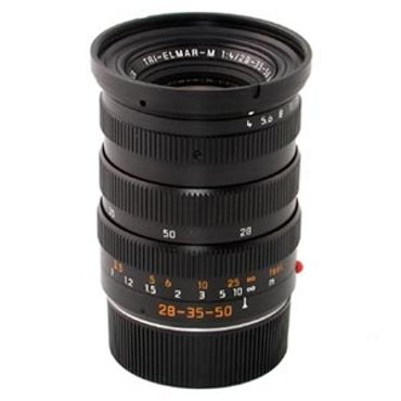 Leica 28-35-50mm f/4 Tri-Elmar-M ASPH. M-Mount Lens, Black {E55} 11890