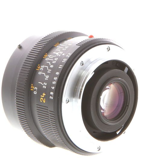 Leica 24mm f/2.8 Elmarit-R 3 Cam Made in Germany Lens, Late {E60}