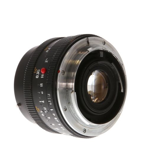 Leica 28mm f/2.8 Elmarit-R 2 Cam Leitz Wetzlar Lens, Black {48} 11204