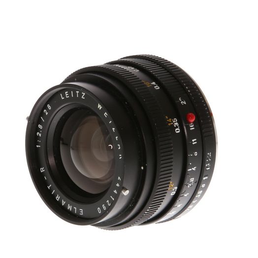 Leica 28mm f/2.8 Elmarit-R 2 Cam Leitz Wetzlar Lens, Black {48} 11204