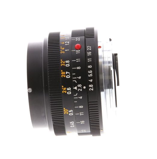 Leica 28mm f/2.8 Elmarit-R 3 Cam Lens, Black {48}
