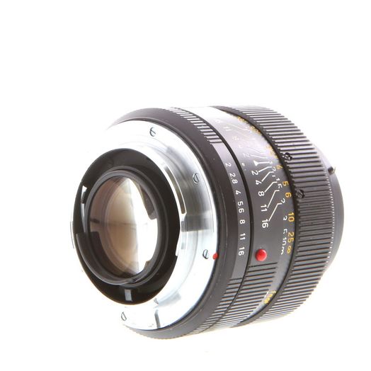 Leica 35mm f/2 Summicron-R 3 Cam R-Mount Lens, Canada, Black {Series 7