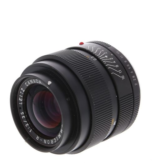 Leica 35mm f/2.8 Elmarit-R 3 Cam R-Mount Lens, Black {48}