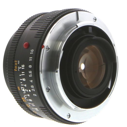 Leica 50mm f/2 Summicron-R 2 Cam Lens, Black {Series 6}