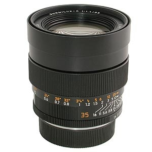 Leica 35mm f/1.4 Summilux-R 3RD Cam R-Mount Lens, Black