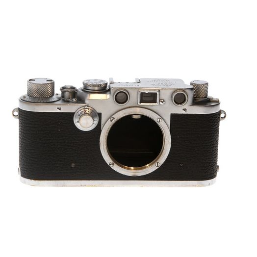 Leica IIIC 35mm Rangefinder Camera Body, Chrome
