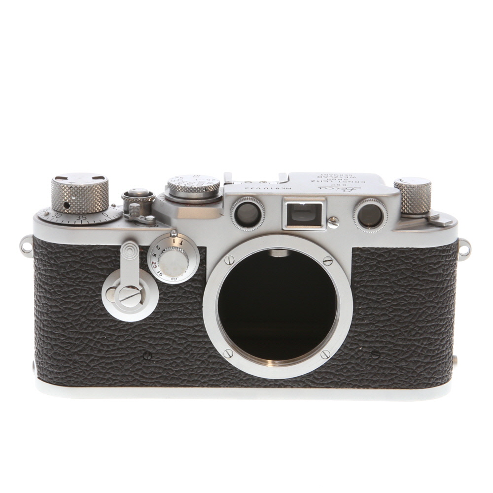 Leica IIIF Red Dial, Self-Timer 35mm Rangefinder Camera Body, Chrome