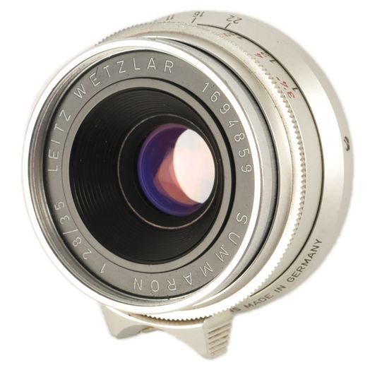 Leica 35mm f/2.8 Summaron Leitz Wetzlar Lens for M39 Screw Mount